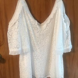 Off shoulder sleeve WHBM